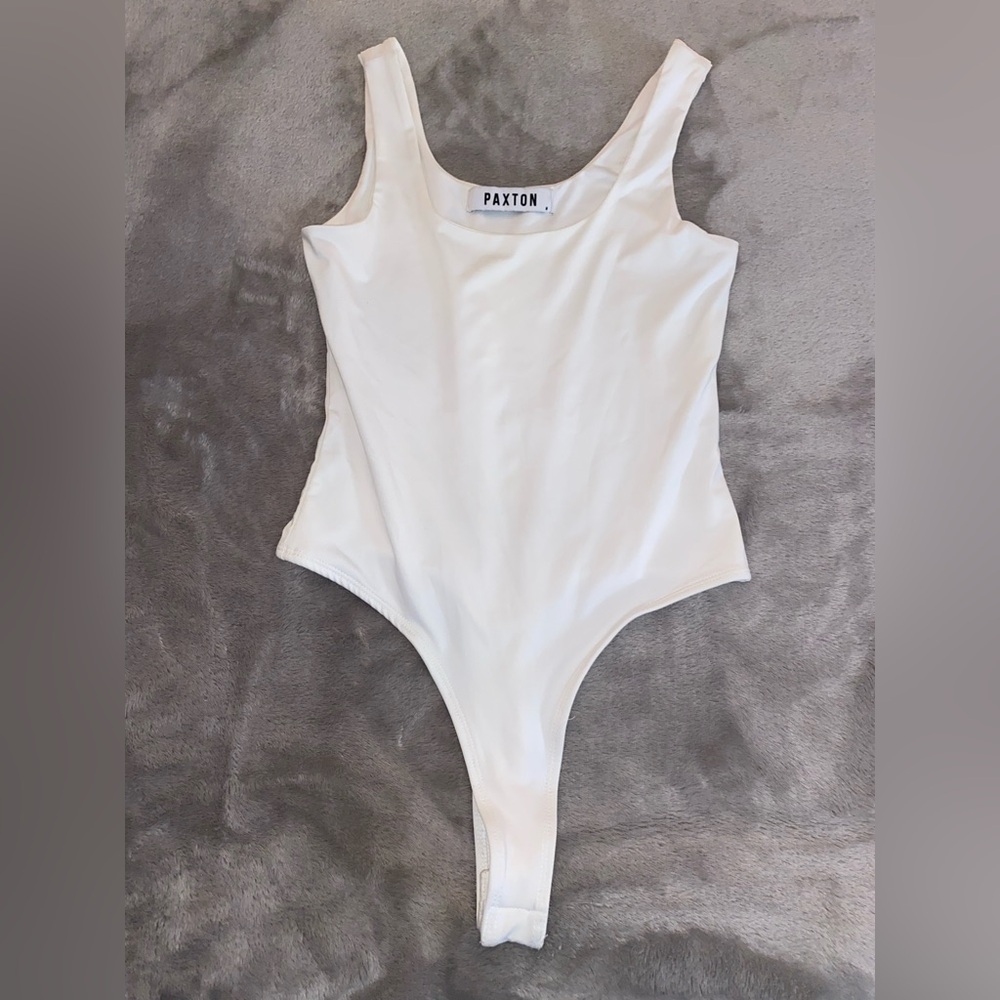 Paxton White Bodysuit